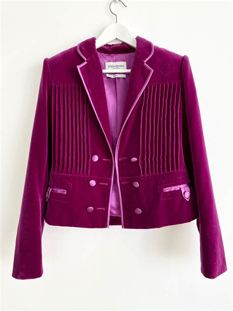 vintage yves saint laurent jacket